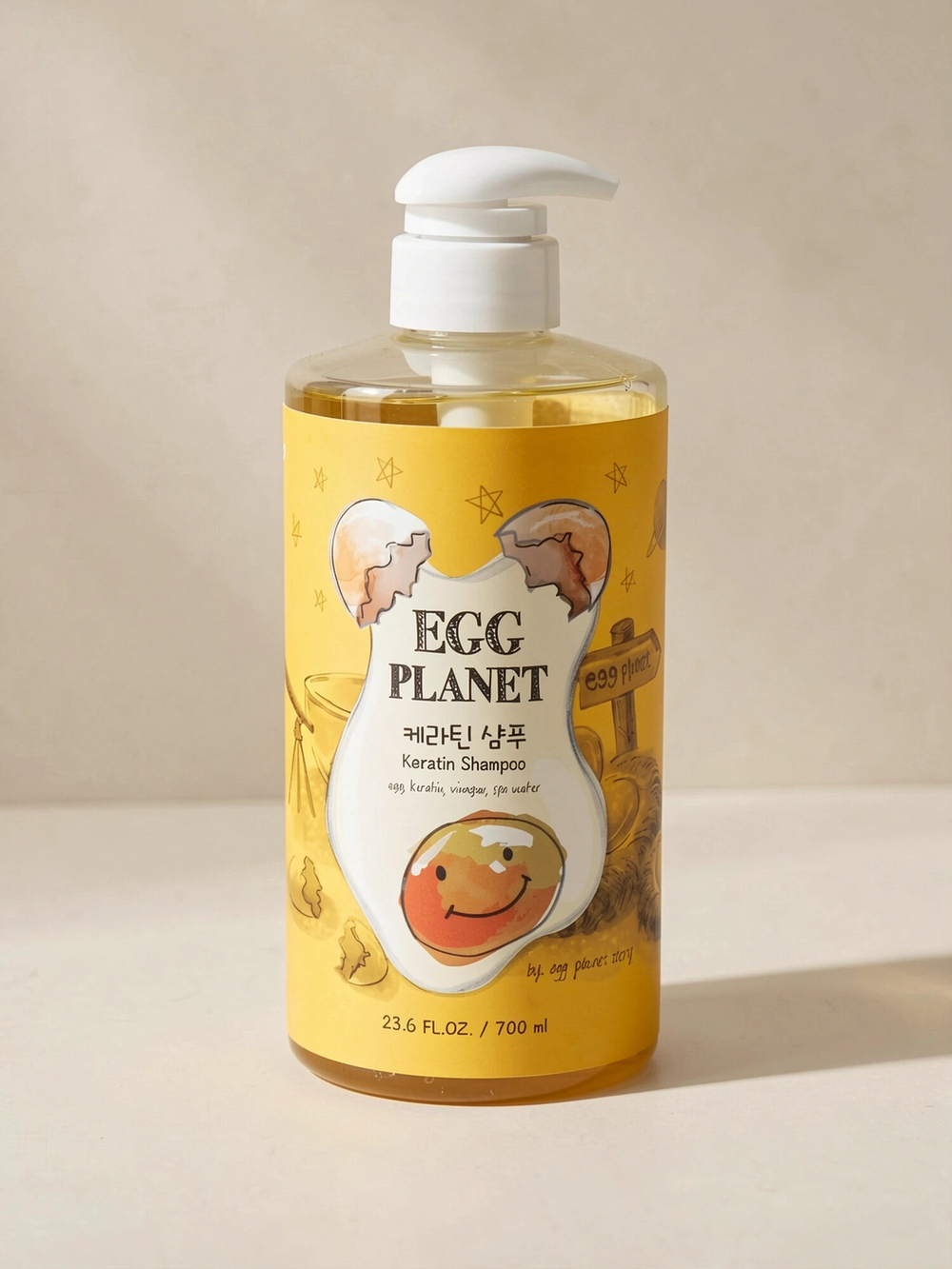 DAENG GI MEO RI Шампунь с яичным протеином EGGPLANET KERATIN SHAMPOO, 700 мл.