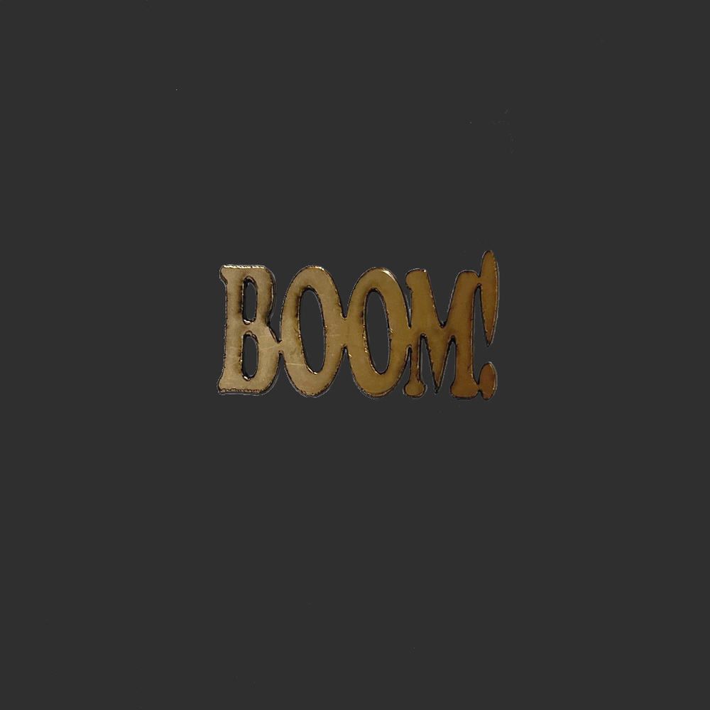 Декор акриловый "Boom" 4,5 см