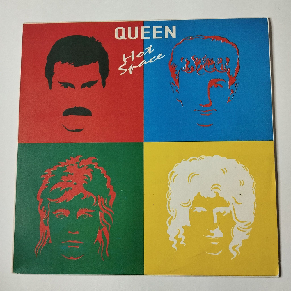 Винтажная виниловая пластинка LP Queen Hot Space (Россия 1994)