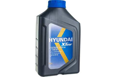 HYUNDAI XTEER DIESEL ULTRA 5W30 C3 Масло моторное синт. (пластик Корея) (1L)