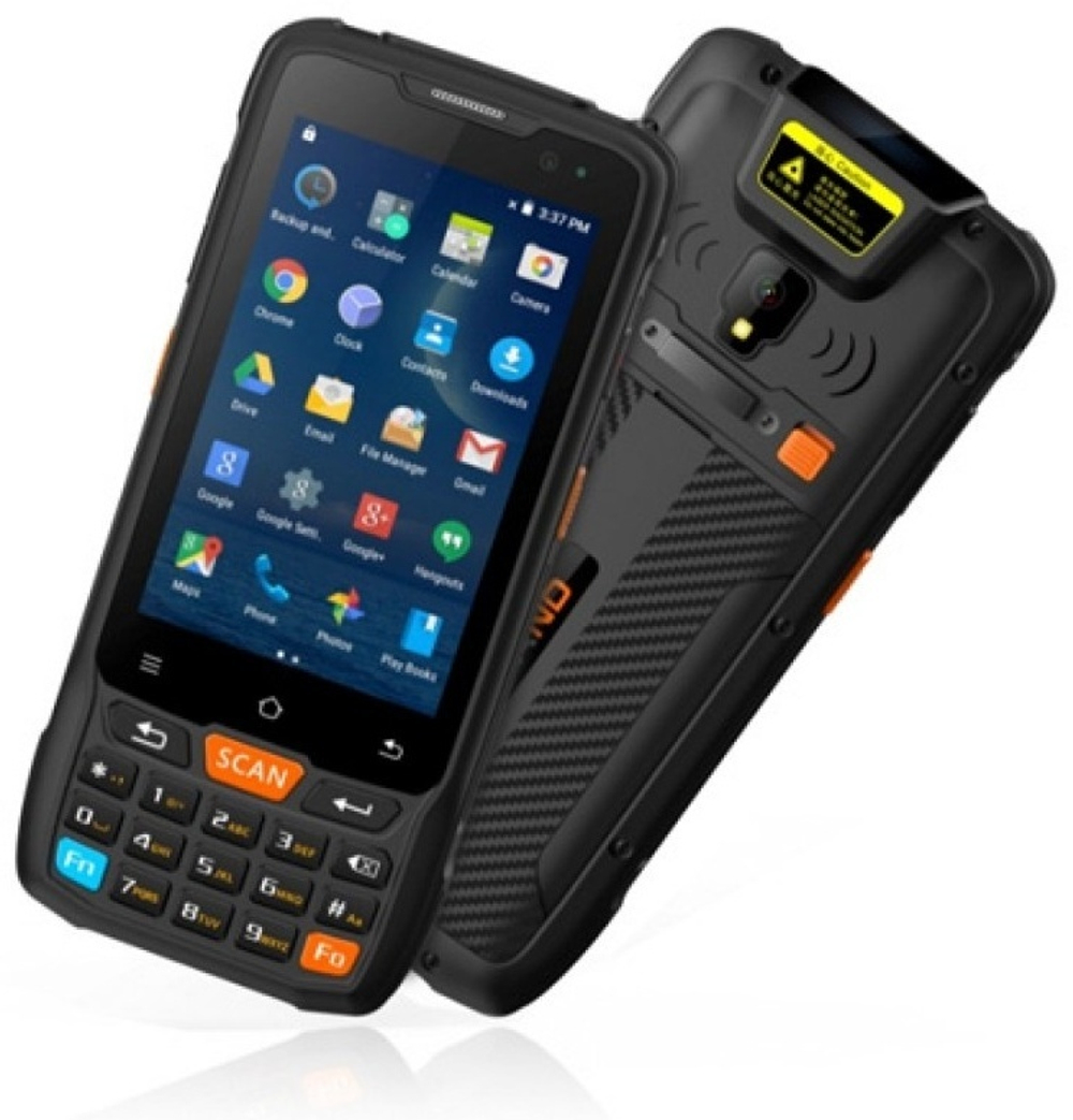 Мобильный терминал ТСД Caribe PL-55L (Android 8.1, 2D/1D сканер, 4G, Wi-Fi, IP66)