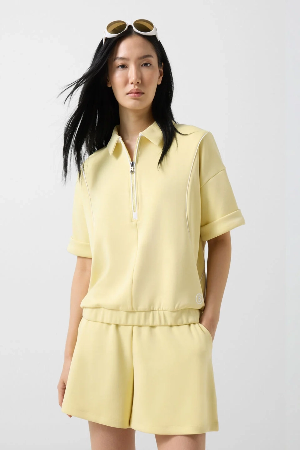Джемпер BOGNER GOLF FINYA в желтом цвете