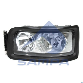 Фара Man TGA TGL TGM TGS, электрический, без обода, левая, с маркировкой e-mark. 8125101645 ,81251016421 81251016351