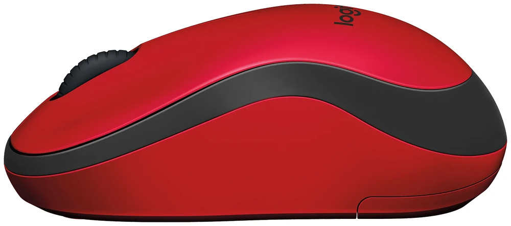 Беспроводная мышь Logitech M220 Silent, красный