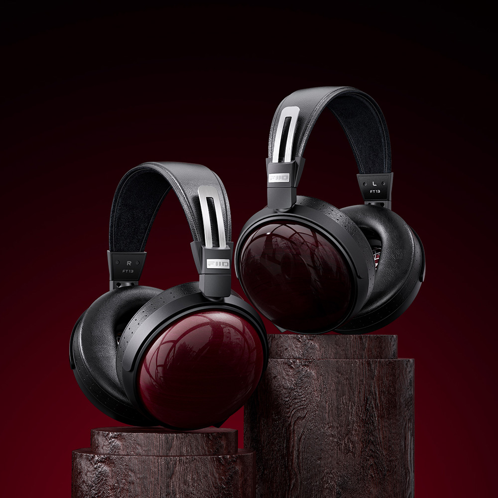 FiiO FT13 Вишневый [Cherry] — проводные полноразмерные закрытые наушники