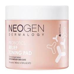 Восстанавливающие пэды с пробиотиками NeoGen Dermalogy Probiotics Relief Toning Pad, 50шт (140мл)