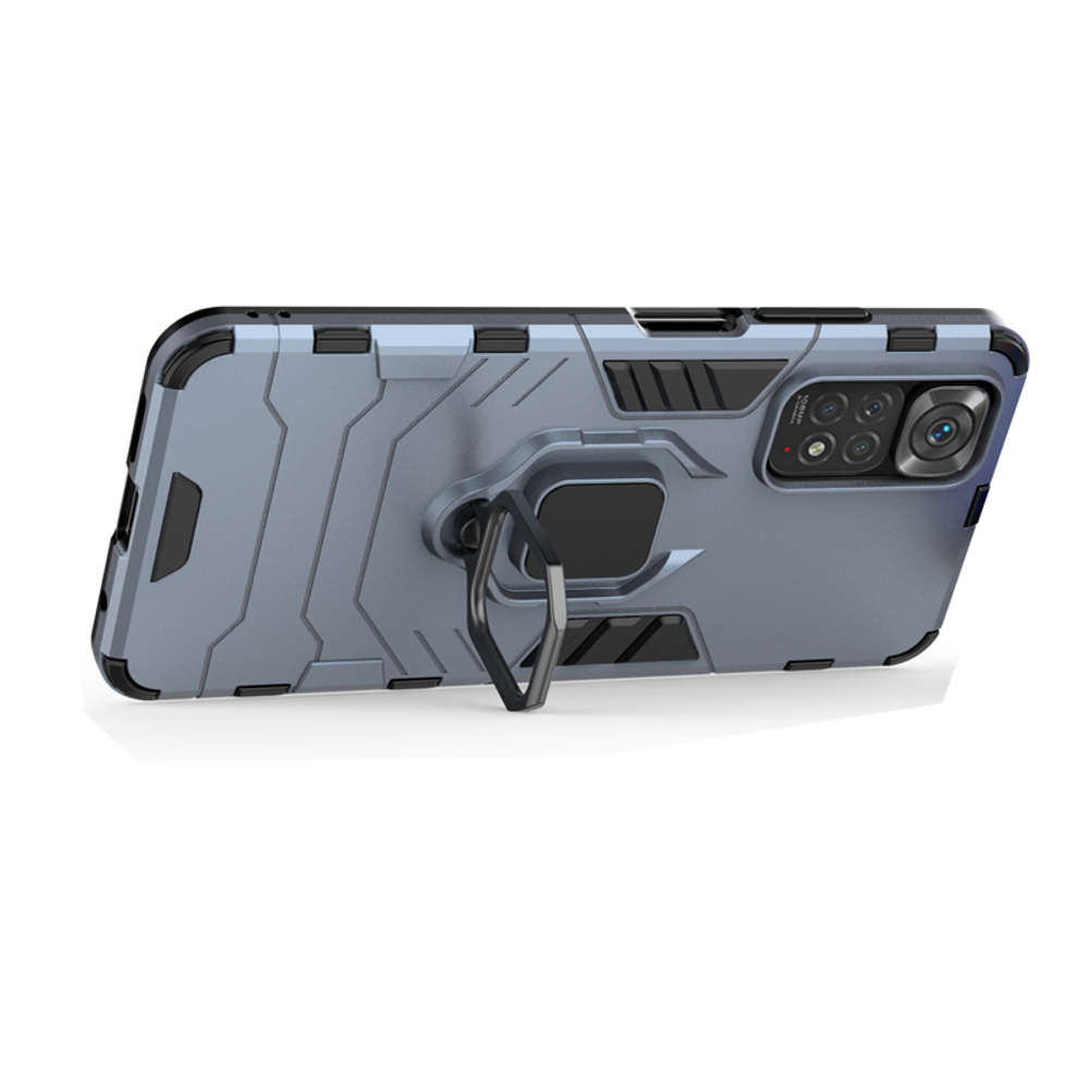 Противоударный чехол с кольцом Panther Case для Xiaomi Reddmi Note 11 / 11S