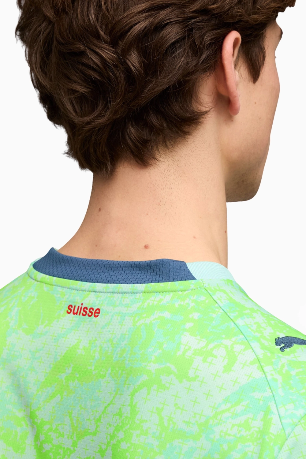 Футболка Puma Швейцария 2026 Away - зеленый