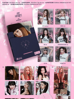 Альбом IVE - IVE SECRET 4th Mini Album DIGIPACK RANDOM Version