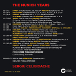 Sergiu Celibidache / The Munich Years (49CD)