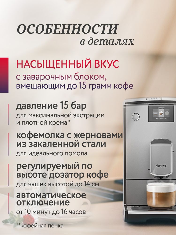 Кофемашина Nivona CafeRomatica NICR 695
