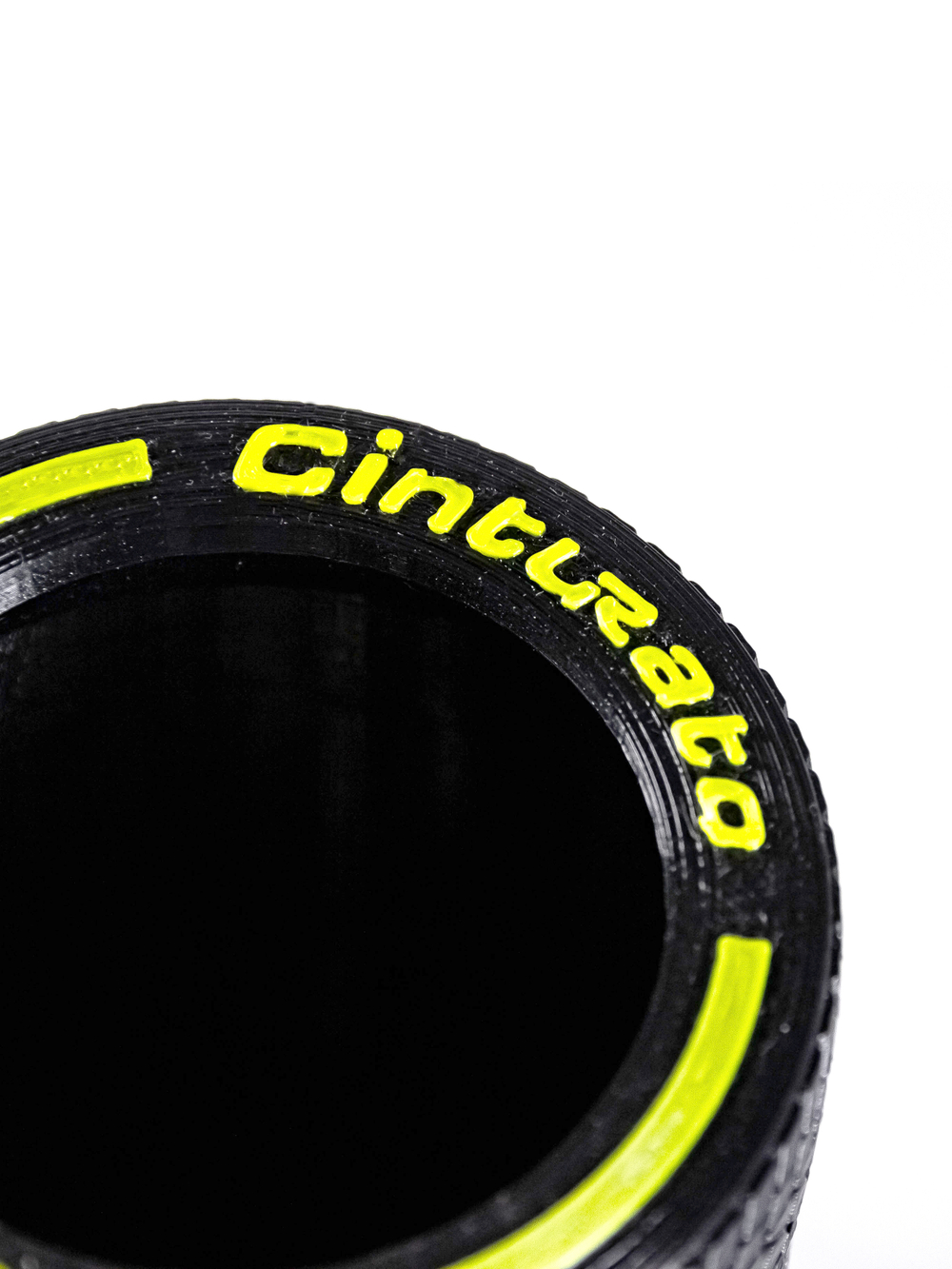 Подставка для карандашей "Автошины Pirelli", высота 10,5 см. 3D печать