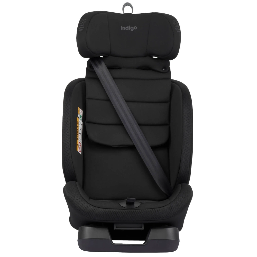 Автокресло Indigo DIESEL, I-SIZE, 0+1+2+3 (40-150 см, 0-36кг) черный