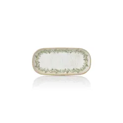 Блюдо овальное 20,5*9,5 см h2,5 см емкость для закусок с бортом Oliva By Bone Innovation [6]