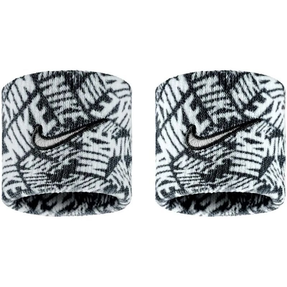Frotka tenisowa Nike Swoosh 2P - black/white/black