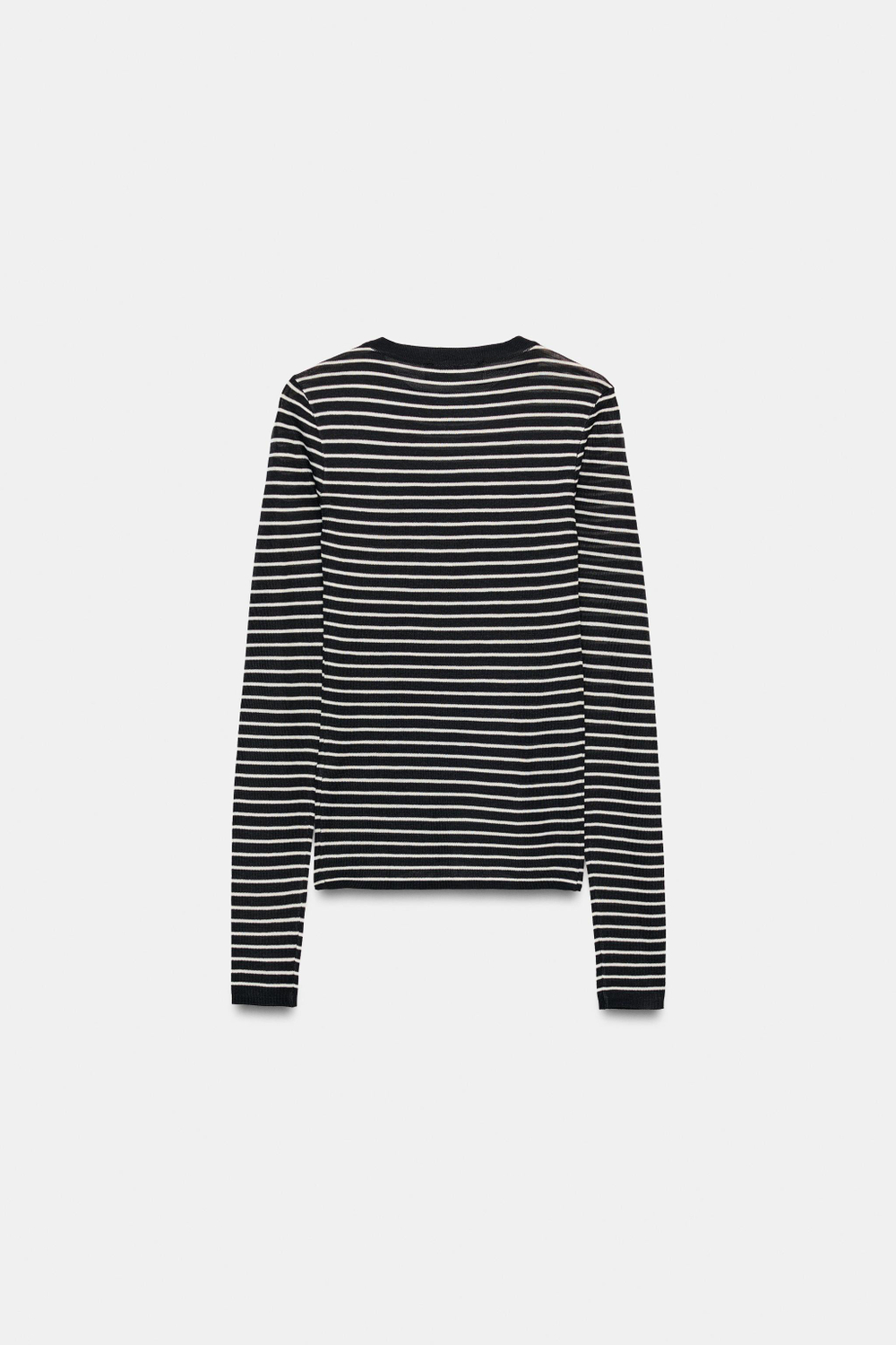 ДЖЕМПЕР В ПОЛОСКУ ТОНКОЙ ВЯЗКИ — ZARA
