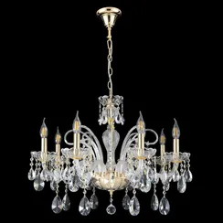 Подвесная люстра Monica MONICA SP8 GOLD Crystal Lux