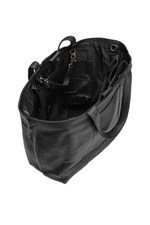 Сумка шоппер "Hiba" Black, 27 х 29 см