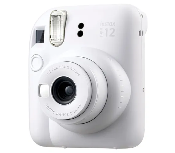 Фотоаппарат моментальной печати Fujifilm Instax Mini 12 Clay White (Б/У) + 9 кадров
