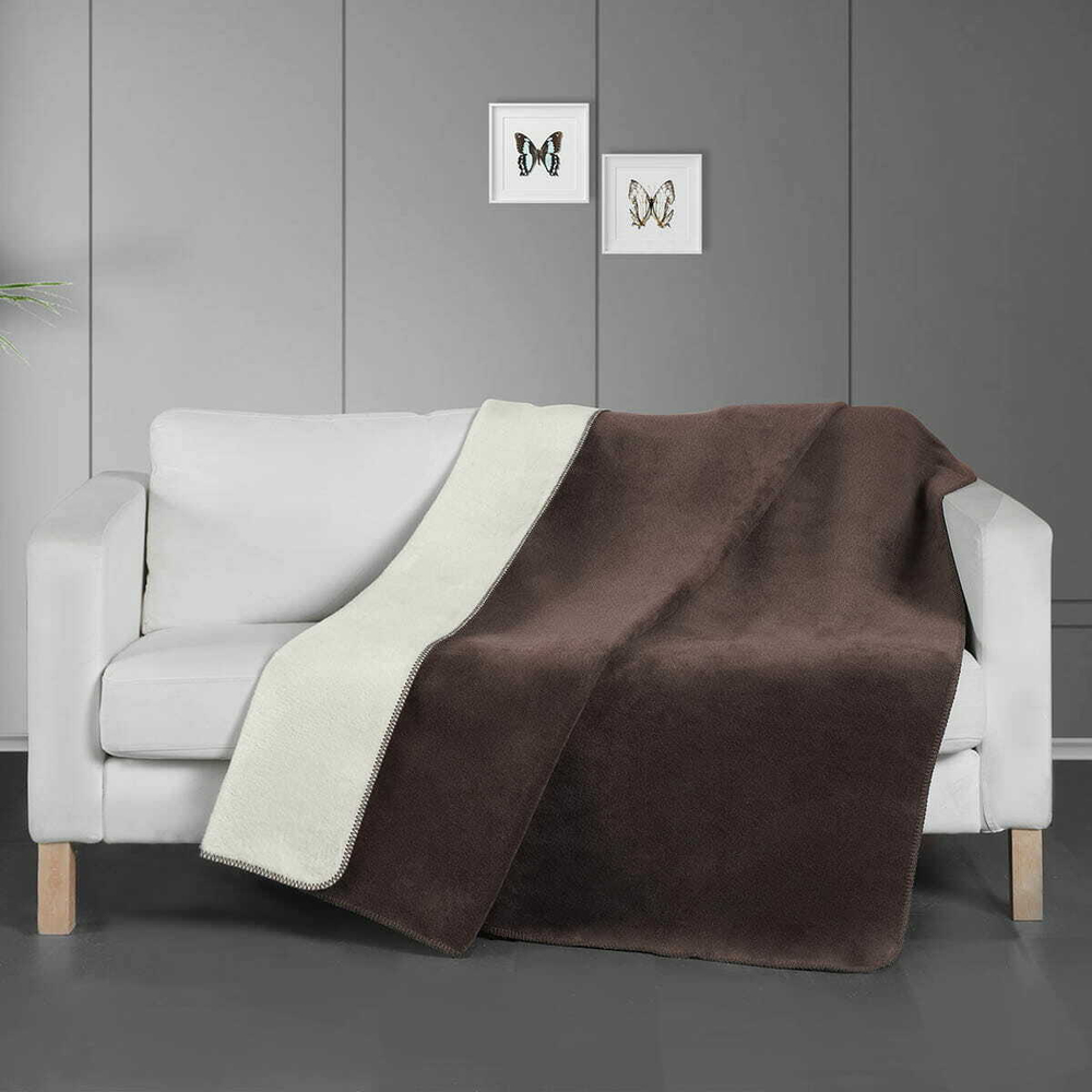 Плед 200x220 Arya home Melissa бежевый