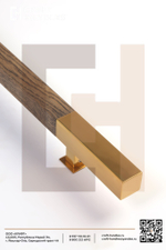 Art. 40х40 Inox & Oak Basic+ 1шт