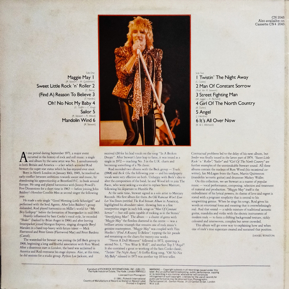 Rod Stewart / Maggie May (LP)