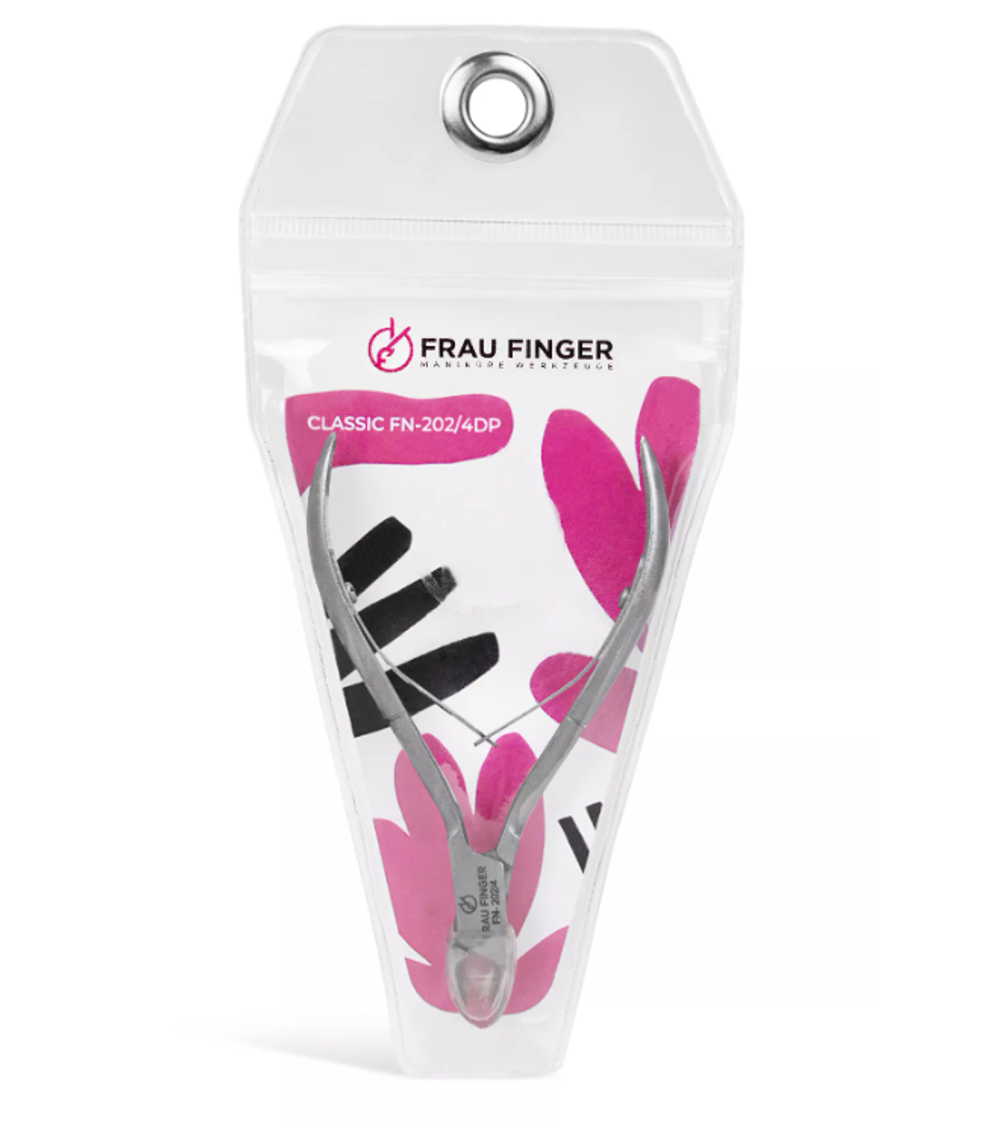 Frau Finger Classic FN-202/4DP - Кусачки для кутикулы, 4мм