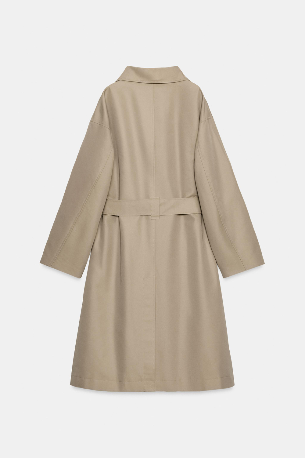 ВОДООТТАЛКИВАЮЩИЙ ТРЕНЧ С ПОЯСОМ — ZARA
