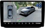 Магнитола для Skoda Fabia 2 2007-2014 - Teyes CC3-2K-360 монитор 10.36" 2K QLED на Android 10, Быстрая, CarPlay, 4G SIM-слот, 4 камеры в комплекте
