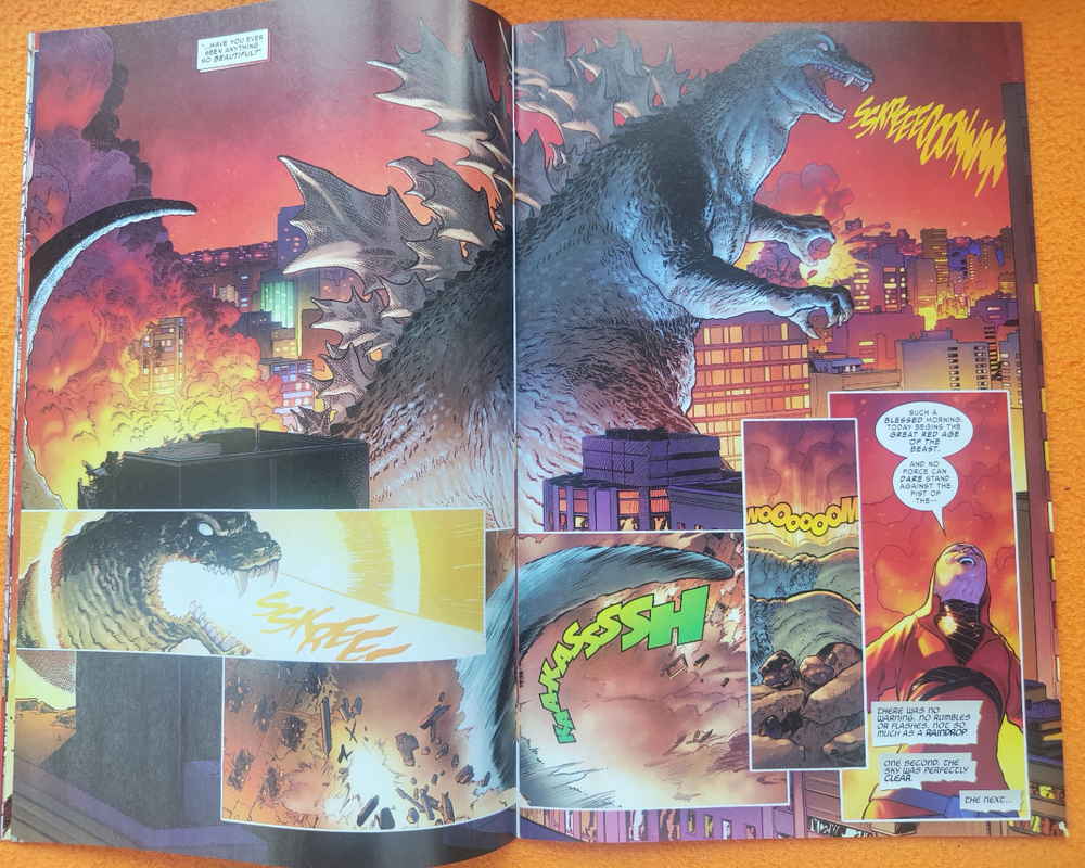 Godzilla vs Thor #1 (One Shot) Cover A Regular Mark Brooks Cover