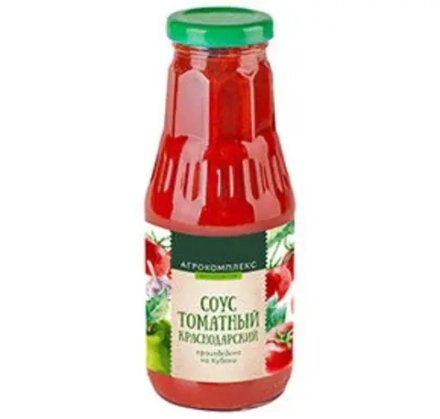 Соус томатный Краснодарский (Агрокомплекс) 340г