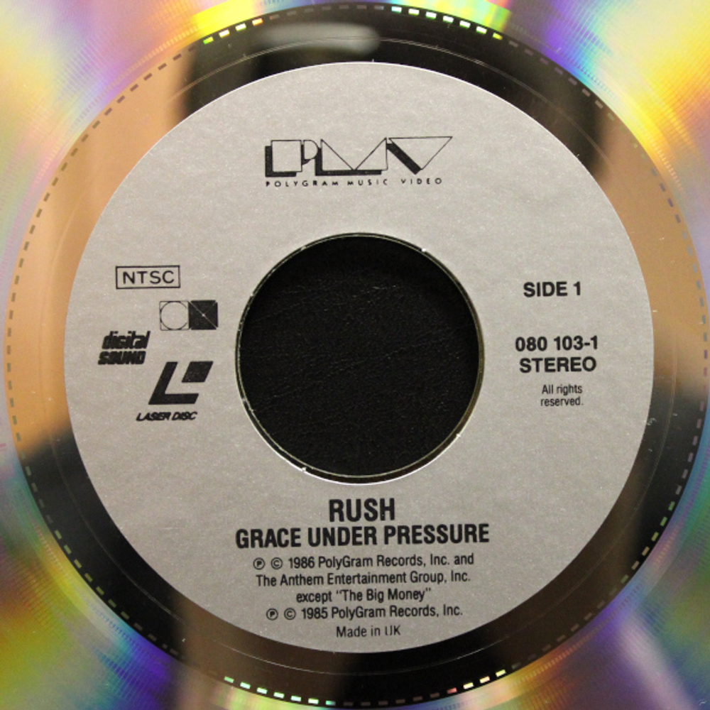 Rush / Grace Under Pressure Tour (LD)