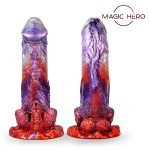 Фантазийный фаллоимитатор на присоске 24см Bior Toys Magic Hero MH-13044