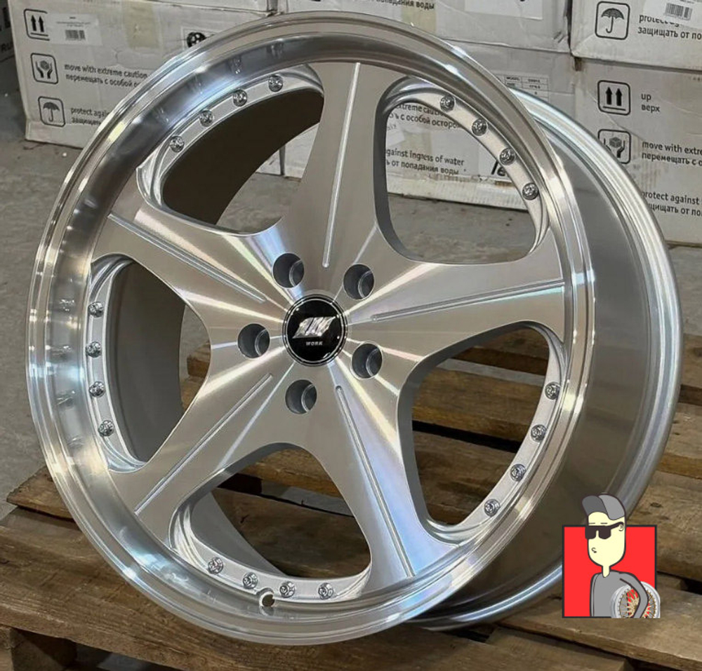 Комплект дисков Work Euroline SL 19x8.5 et35 5x114.3