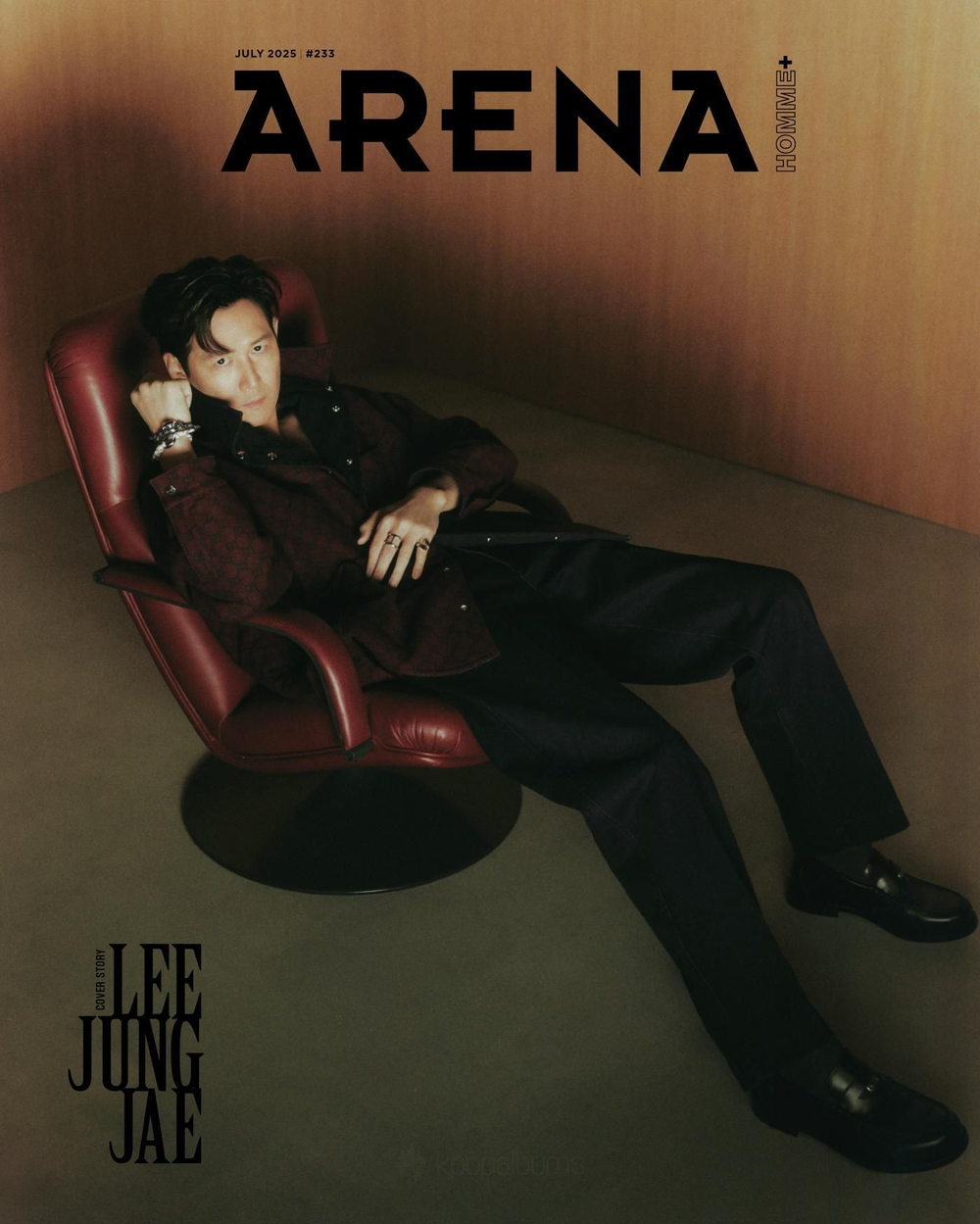 публикация ARENA HOMME + - 2025.07 LEE JUNG JAE