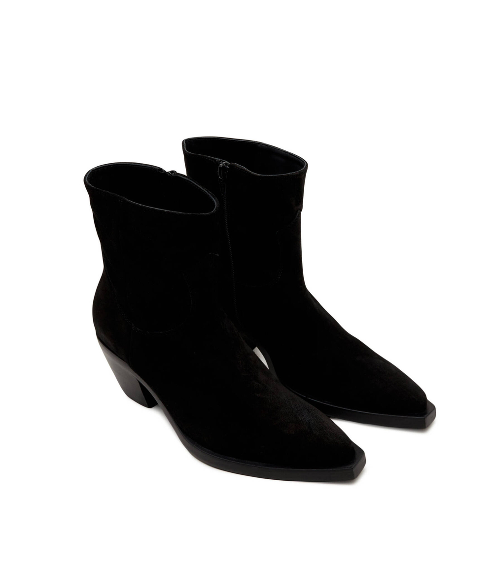 Кожаные ботильоны mozart texano suede Pinko - черный(102025 A0N8)