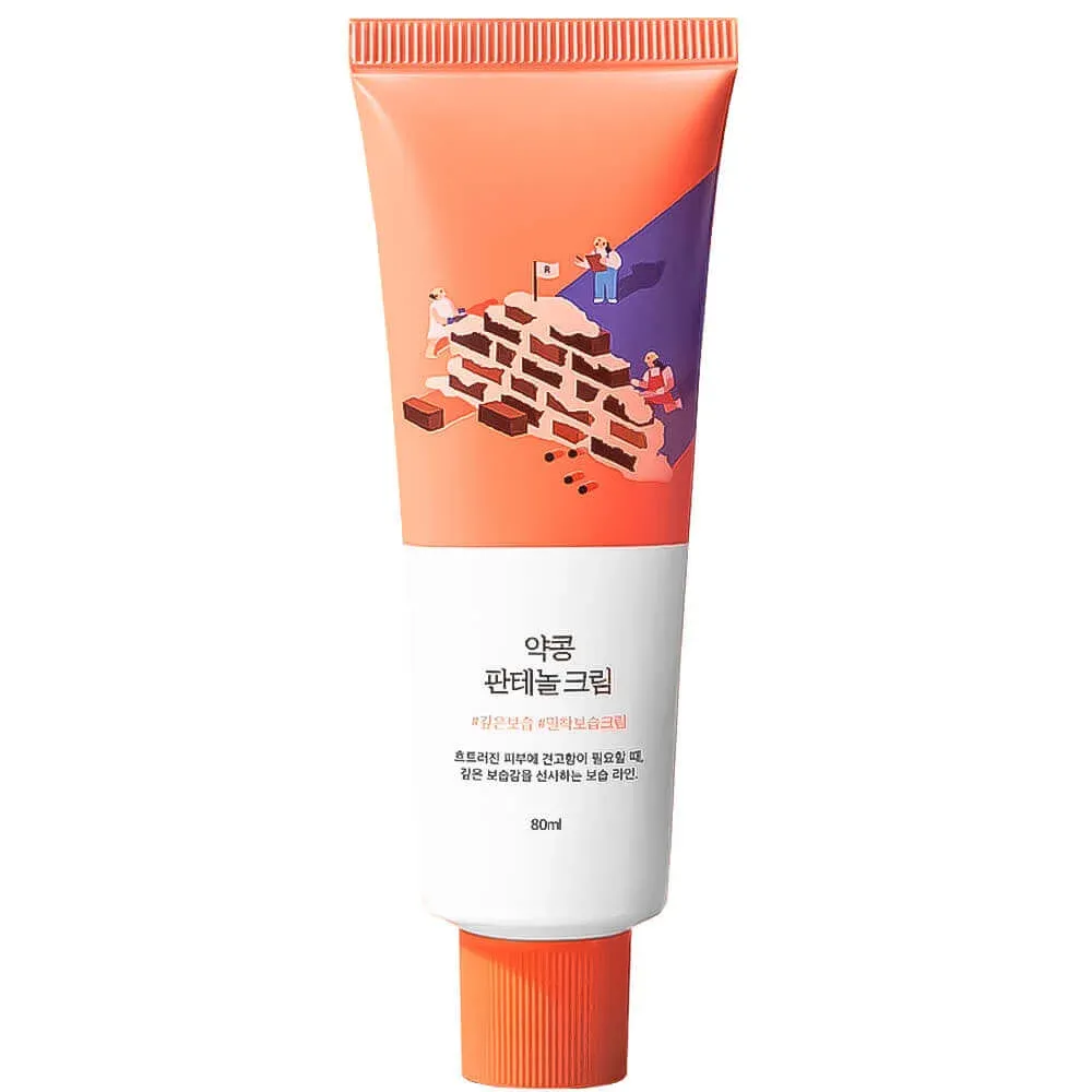 Барьерный крем с чёрной соей и пантенолом Round Lab Soybean Panthenol Cream 80 мл