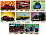 Вкладыши от жвачки Turbo Classic - Турбо Классик с надписью Classic. 26 штук без повторов. Серия 1 - 70
