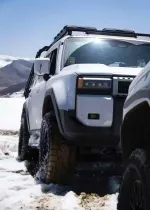Платформа на крышу с лестницей на Toyota Land Cruiser Prado 250 LC250 Крузак Прадо ящик Маркиза багажник