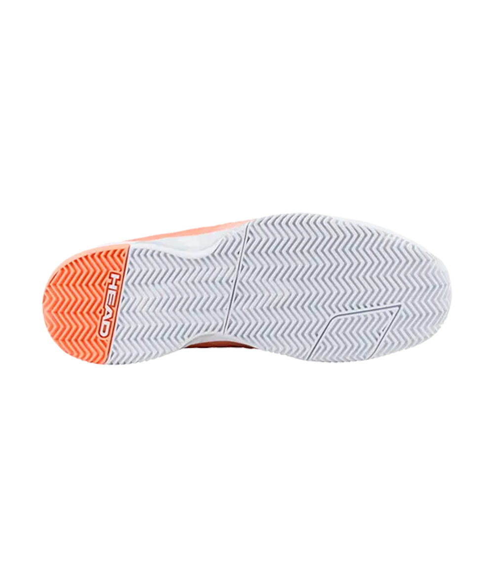 HEAD Revolt Pro 4.5 Clay Женские кроссовки коралловый-белый 2025