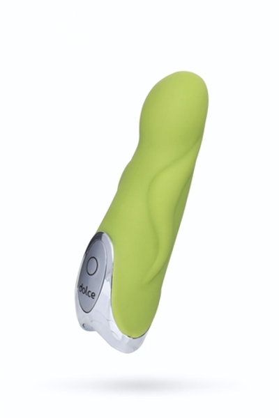 Вибратор Dolce Jaxon Fresh лимонный 12,5 см