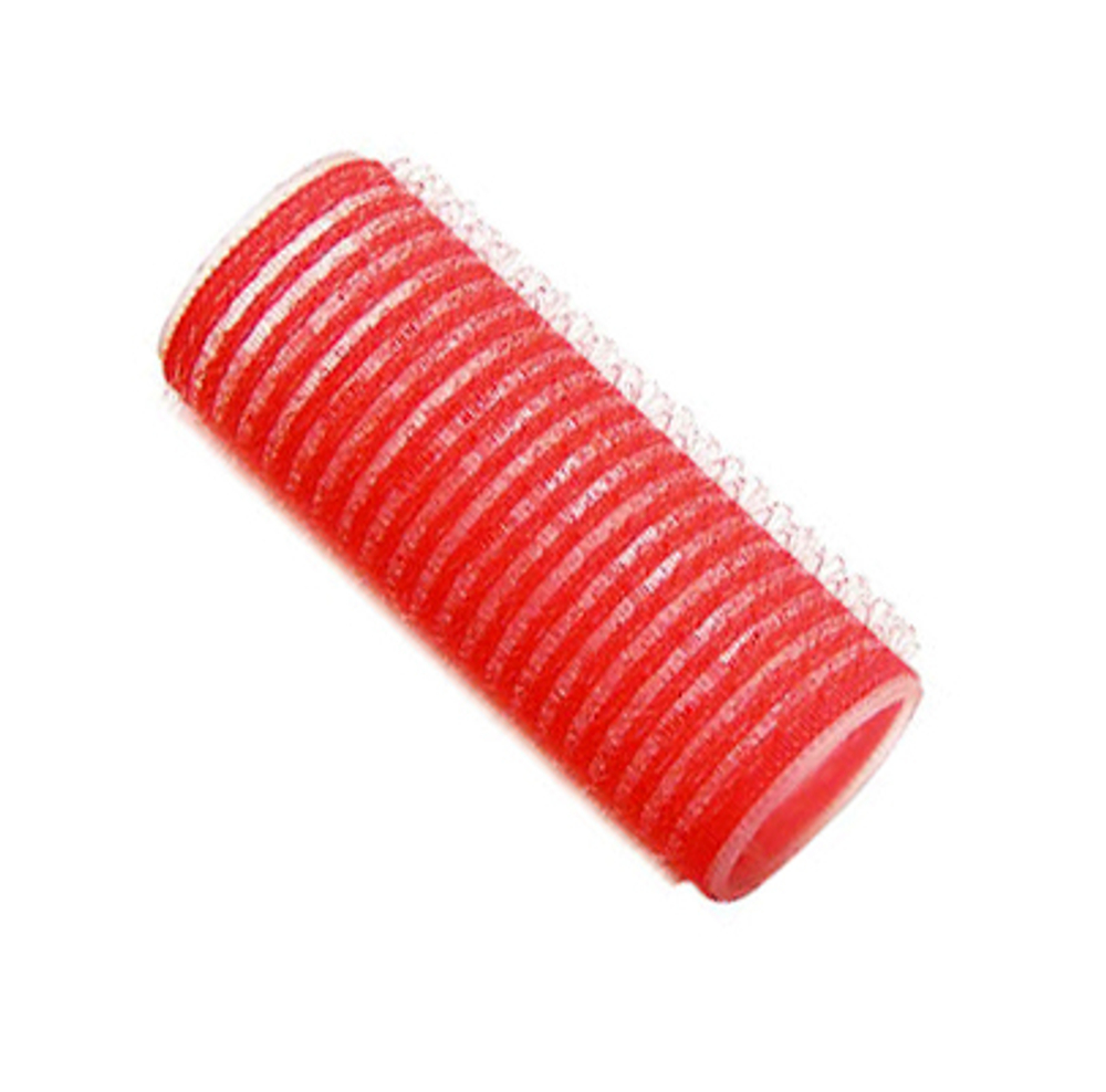Бигуди-липучки Sibel 24мм красные 12шт/уп