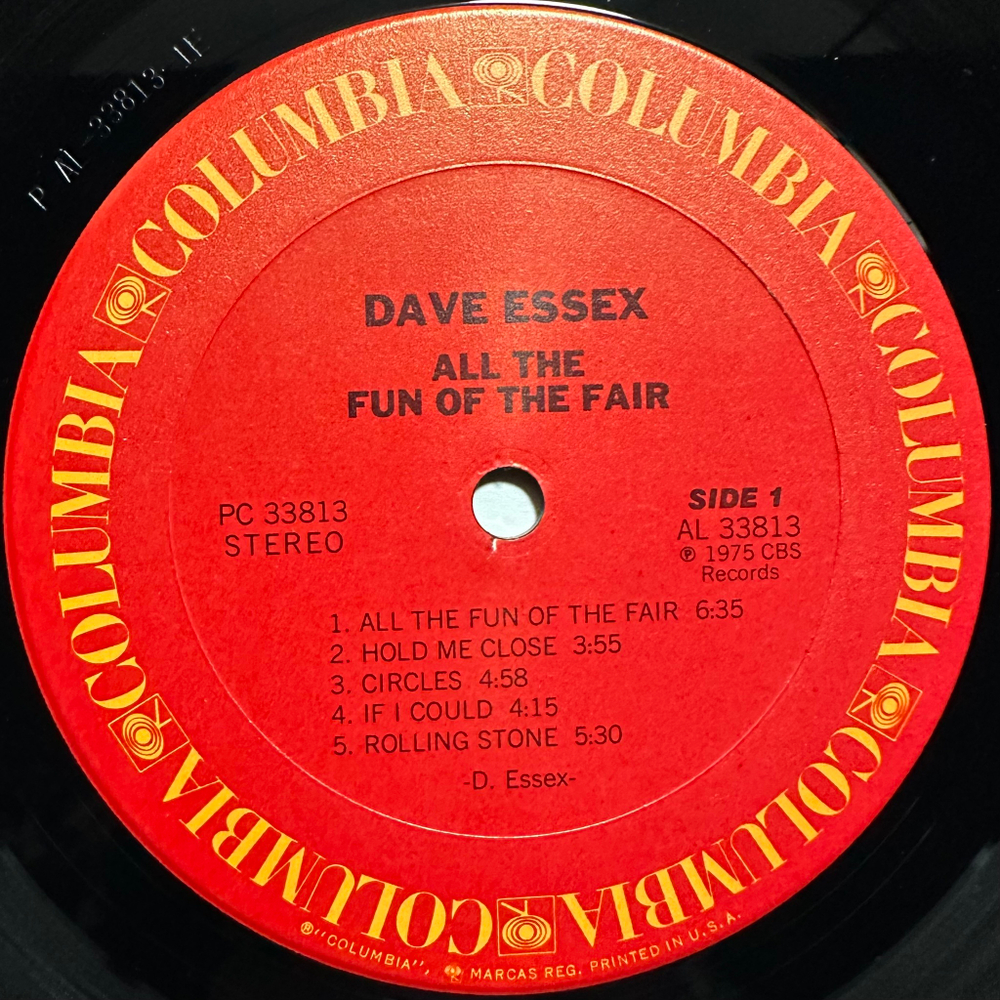David Essex - All The Fun Of The Fair (Англия 1975г.)