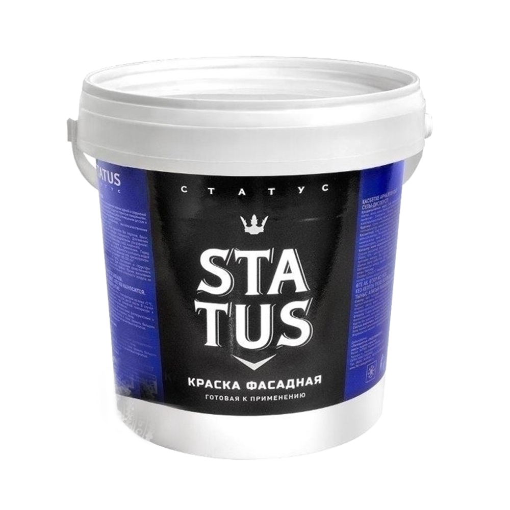 Краска ВД-АК фасадная  STATUS 1,5кг
