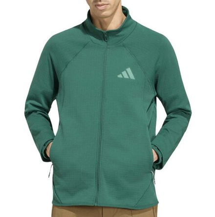 Мужская теннисная толстовка Adidas Terrex Xperior Climawarm+ Ventknit — collegiate green