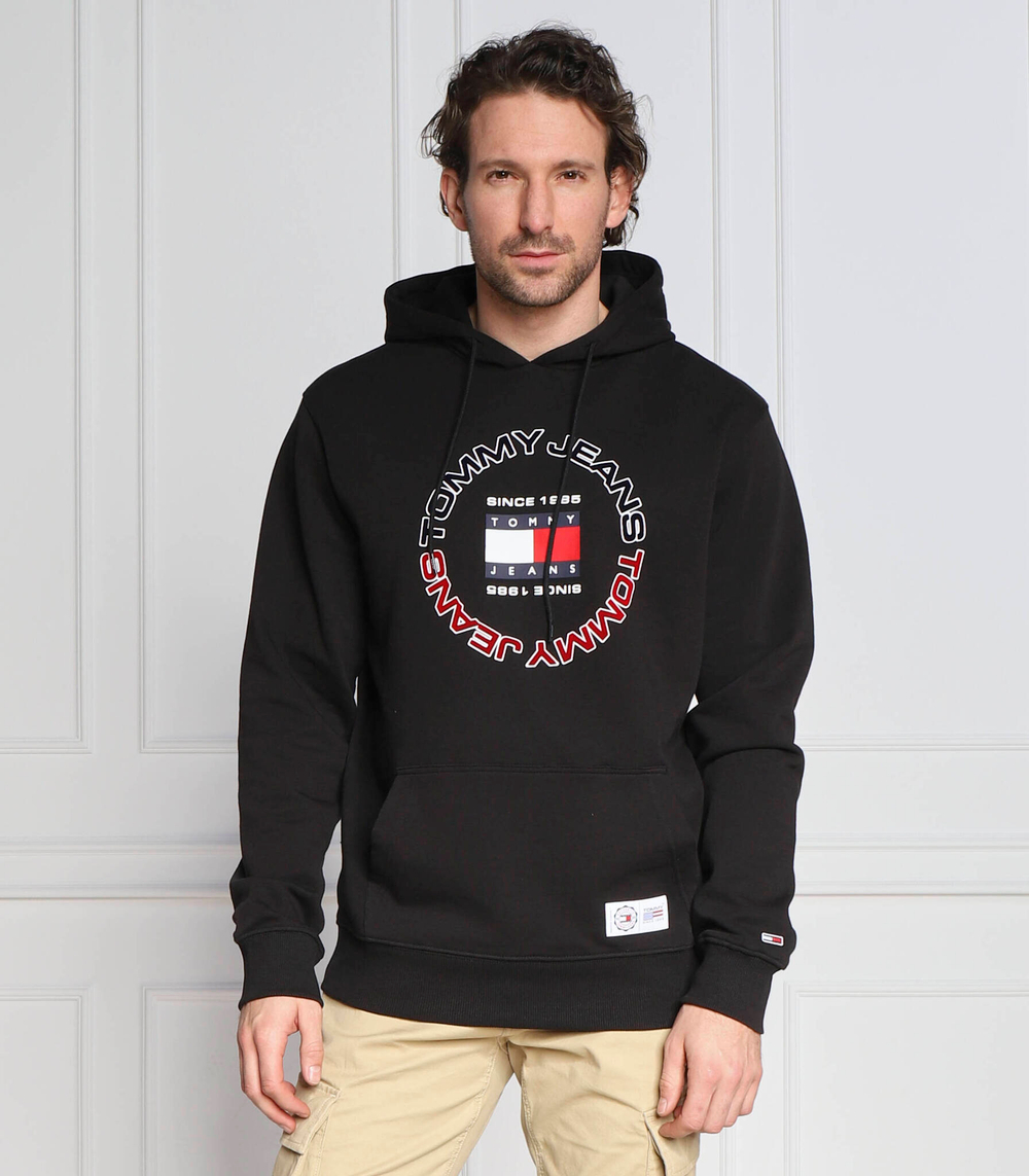 Худи athletic Tommy Jeans - черный(DM0DM15686)