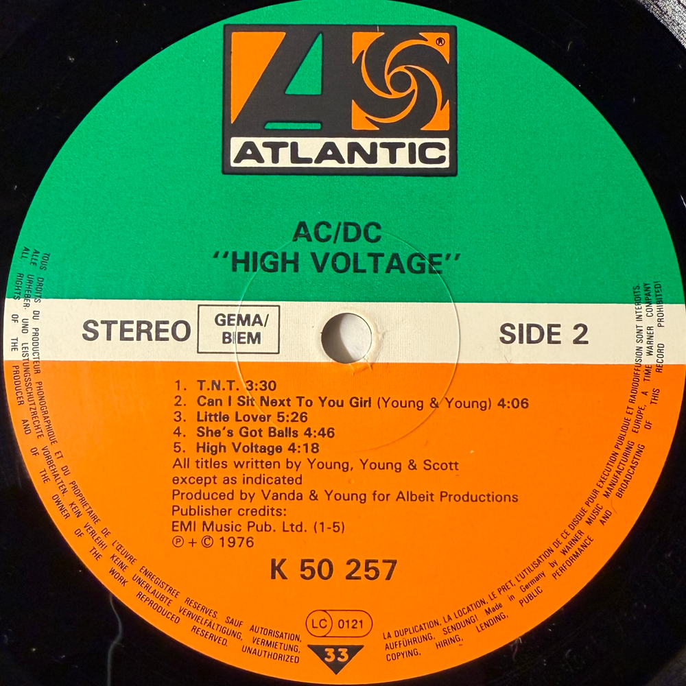 AC/DC ‎– 3 Record Set (Германия)