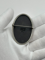 Брошь Wedgwood чёрная