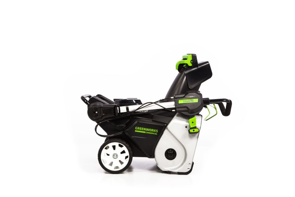 Аккумуляторный снегоуборщик Greenworks GD82STK5, 2602507UС2	,82v, 56 см, c АКБ 2x2.5Aч и двойное ЗУ