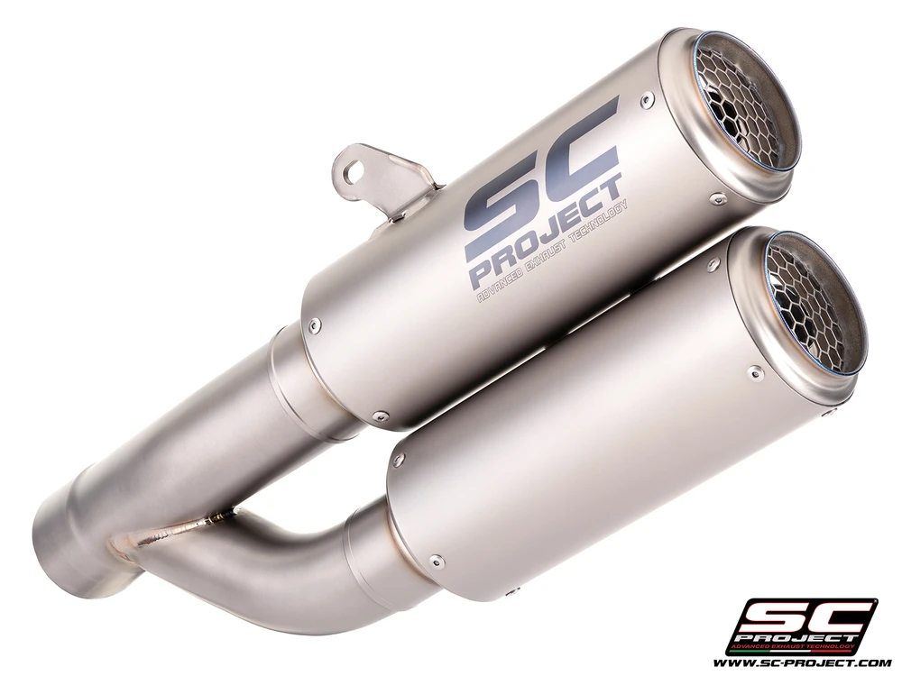 Выхлоп SC-Project Twin CR-T titanium